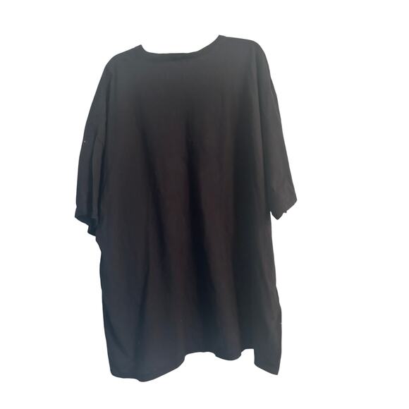 VGUC Fruit of the Loom Men's Number 785 Black Tee Shirt Size 6X - Picture 2 of 5